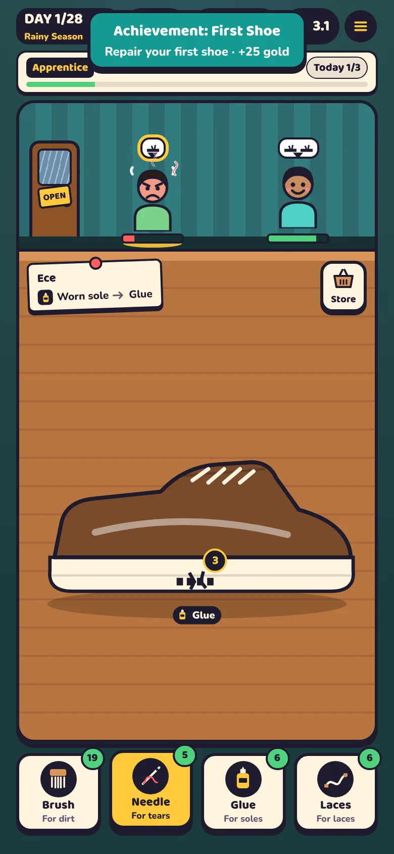 Shoes Simulator gameplay screenshot 3